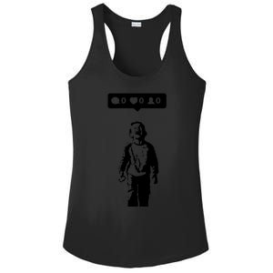 Crying Boy Social Media Attention Ladies PosiCharge Competitor Racerback Tank