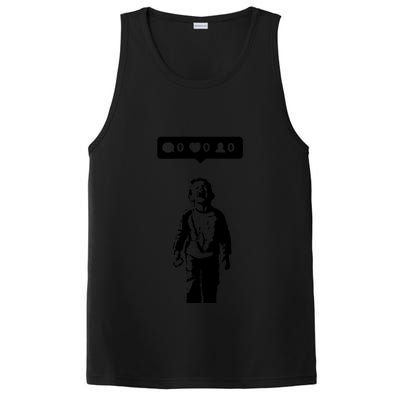 Crying Boy Social Media Attention PosiCharge Competitor Tank