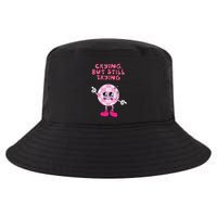 Crying But Still Trying Apparel Cool Comfort Performance Bucket Hat