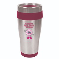 Crying But Still Trying Apparel 16oz Travel Tumbler