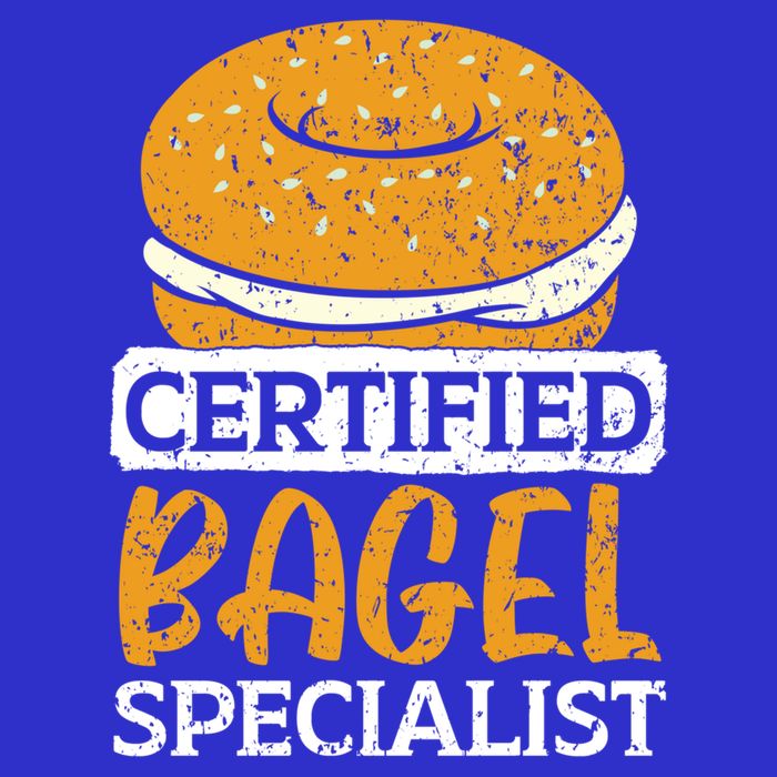 Certified Bagel Specialist Foodie Bread Lover Bakery Food Gift Womens T-Shirt