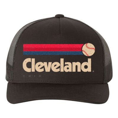 Cleveland Baseball Softball City Ohio Retro Cleveland Yupoong Adult 5-Panel Trucker Hat