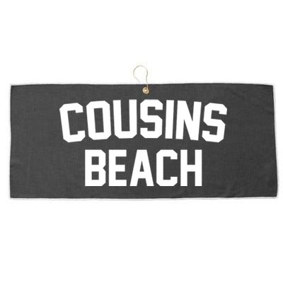 Cousins Beach Summer Large Microfiber Waffle Golf Towel