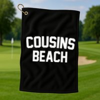 Cousins Beach Summer Golf Towel