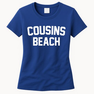 Cousins Beach Summer Womens T-Shirt