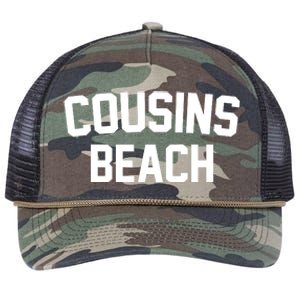 Cousins Beach Summer Retro Rope Trucker Hat Cap