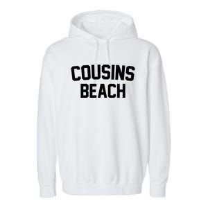 Cousins Beach Summer Garment-Dyed Fleece Hoodie