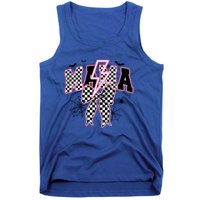 Coquette Bow Spooky Mama Halloween Gift Tank Top