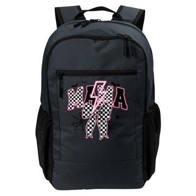 Coquette Bow Spooky Mama Halloween Gift Daily Commute Backpack