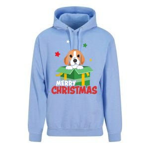 Cute Beagle Santa Dog Lovers Merry Christmas Xmas Design Gift Unisex Surf Hoodie