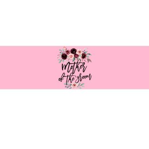 Cute Bridal Shower Wedding Flower Design Mother Of The Groom Bumper Sticker