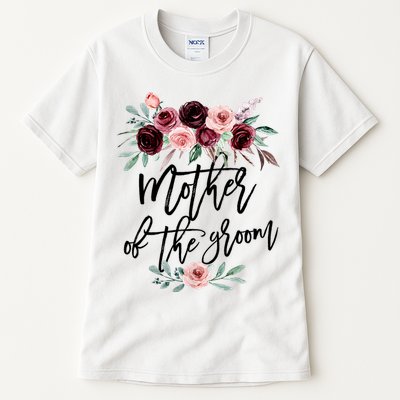 Cute Bridal Shower Wedding Flower Design Mother Of The Groom Tall T-Shirt