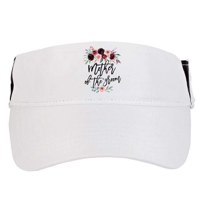Cute Bridal Shower Wedding Flower Design Mother Of The Groom Adult Drive Performance Visor