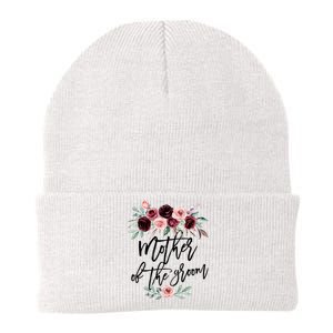 Cute Bridal Shower Wedding Flower Design Mother Of The Groom Knit Cap Winter Beanie