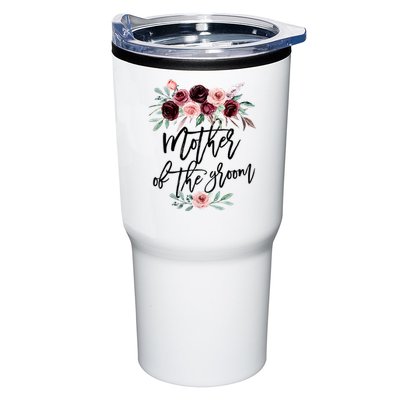 Cute Bridal Shower Wedding Flower Design Mother Of The Groom Tumbler