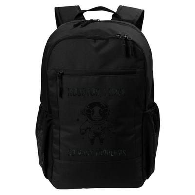 Cow Breeder Space Houston Problem Devon Cattle Daily Commute Backpack