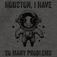 Cow Breeder Space Houston Problem Devon Cattle Vector Backpack
