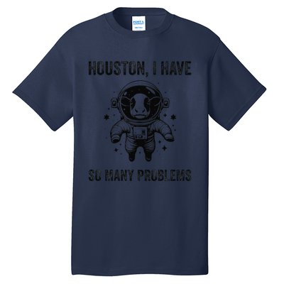 Cow Breeder Space Houston Problem Devon Cattle Tall T-Shirt