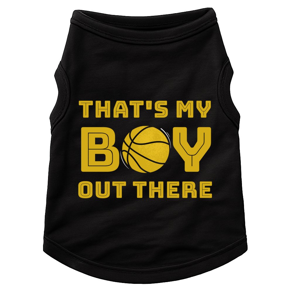 Cute Basketball Season Gift That's My Out There Gift Doggie Tank