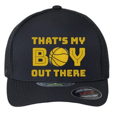 Cute Basketball Season Gift That's My Out There Gift Flexfit Unipanel Trucker Cap