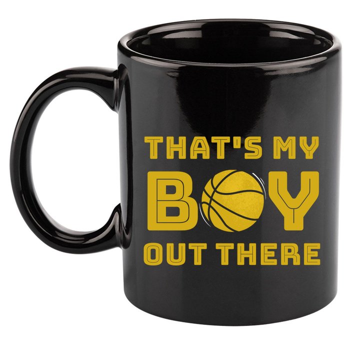 Cute Basketball Season Gift That's My Out There Gift 11oz C Handle Ceramic Mug