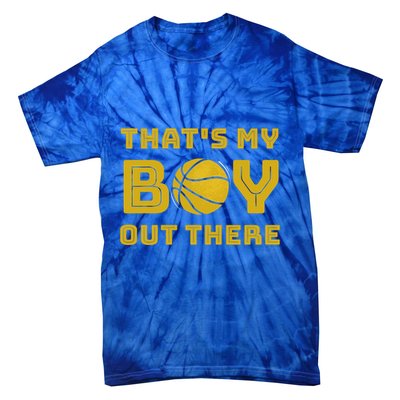 Cute Basketball Season Gift That's My Out There Gift Tie-Dye T-Shirt