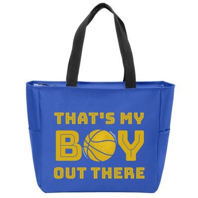 Cute Basketball Season Gift That's My Out There Gift Zip Tote Bag