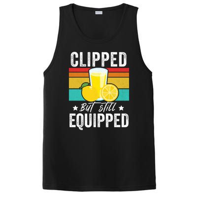 Clipped But Still Equipped Fathers Day Vasectomy PosiCharge Competitor Tank