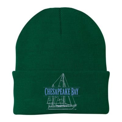 Chesapeake Bay Sailing Souvenir Knit Cap Winter Beanie