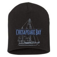 Chesapeake Bay Sailing Souvenir Short Acrylic Beanie