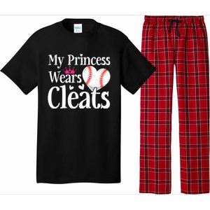 Cute Baseball Sister Softball Mom Dad Mommy Mama Gift Pajama Set