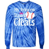 Cute Baseball Sister Softball Mom Dad Mommy Mama Gift Tie-Dye Long Sleeve Shirt