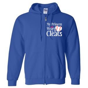 Cute Baseball Sister Softball Mom Dad Mommy Mama Gift Full Zip Hoodie