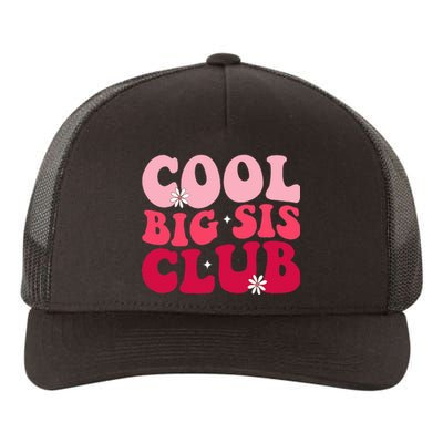 Cool Big Sis Club Retro Big Sister Matching Family Pregnancy Yupoong Adult 5-Panel Trucker Hat