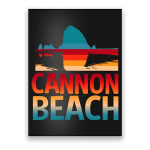 Cannon Beach Skyline Oregon Haystack Rock Souvenir Poster