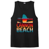 Cannon Beach Skyline Oregon Haystack Rock Souvenir PosiCharge Competitor Tank