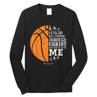 Christian Basketball Shirts M.e.n Boys K.i.d.s Religious Gifts Long Sleeve Shirt