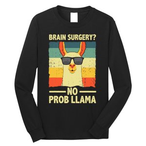 Cute Brain Surgery For Get Well Soon Recovery Long Sleeve Shirt