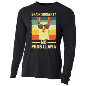 Cute Brain Surgery For Get Well Soon Recovery Cooling Performance Long Sleeve Crew