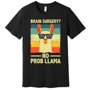 Cute Brain Surgery For Get Well Soon Recovery Premium T-Shirt