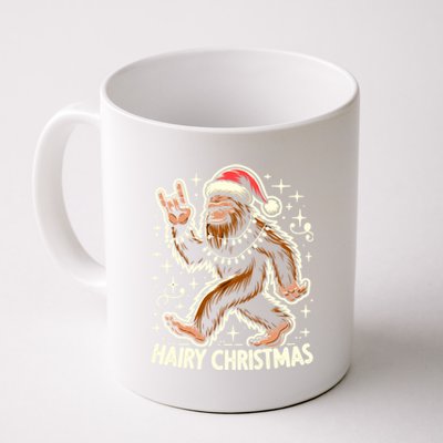 Cool Bigfoot Santa Sasquatch Pajamas Hairy Christmas Yeti Gift Coffee Mug