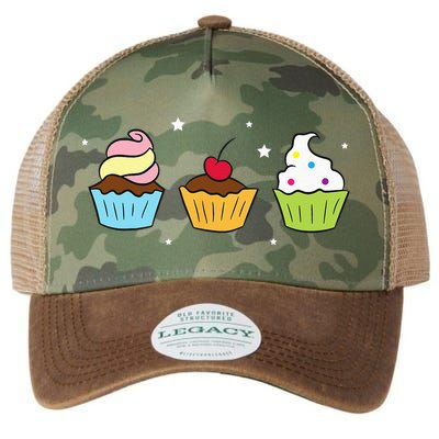 Cupcakes Baking Sweet Cupcakes Sweet Cupcake Baking Legacy Tie Dye Trucker Hat