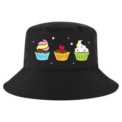 Cupcakes Baking Sweet Cupcakes Sweet Cupcake Baking Cool Comfort Performance Bucket Hat