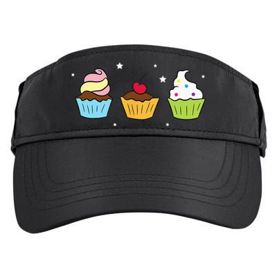 Cupcakes Baking Sweet Cupcakes Sweet Cupcake Baking Adult Drive Performance Visor