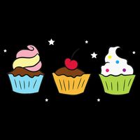 Cupcakes Baking Sweet Cupcakes Sweet Cupcake Baking Drawstring Bag