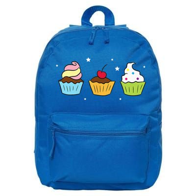 Cupcakes Baking Sweet Cupcakes Sweet Cupcake Baking 16 in Basic Backpack
