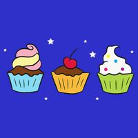Cupcakes Baking Sweet Cupcakes Sweet Cupcake Baking Short Acrylic Beanie