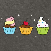 Cupcakes Baking Sweet Cupcakes Sweet Cupcake Baking Cotton Canvas Backpack