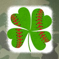 Cool Baseball St Patricks Day Catcher Shamrock Bleached Gift Legacy Tie Dye Trucker Hat