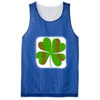 Cool Baseball St Patricks Day Catcher Shamrock Bleached Gift Mesh Reversible Basketball Jersey Tank